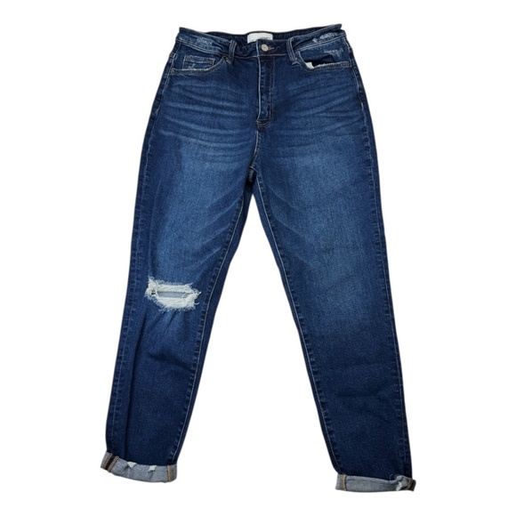 Vervet Modern Love High Rise Mom Jeans 30 - Picture 3 of 13